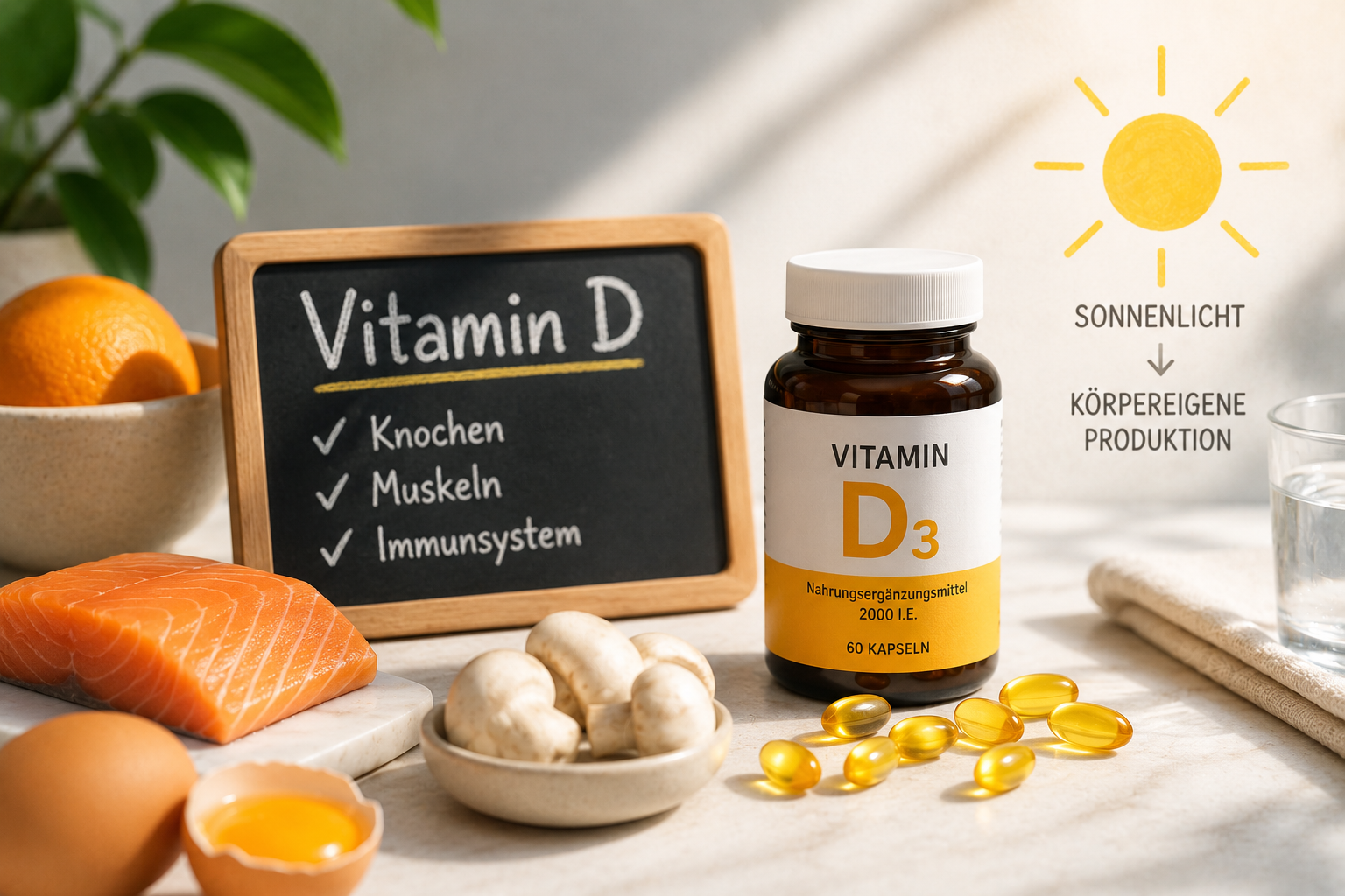 Vitamin D richtig supplementieren – zwischen Sonnenvitamin, Hype und Evidenz