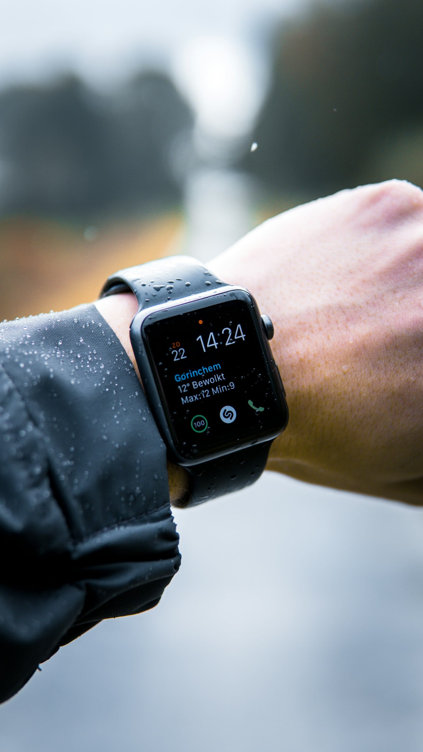Smartwatch am Handgelenk
